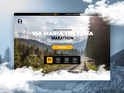 Mountain Marathon Landing Page