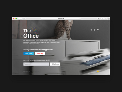 The Office - Landing Page