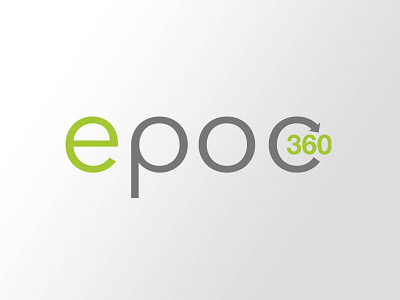 EPOC 360 branding design logo typography
