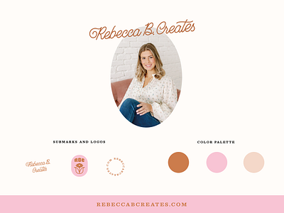 Rebecca B. Creates Brand Identity brand design brand designer brand identity