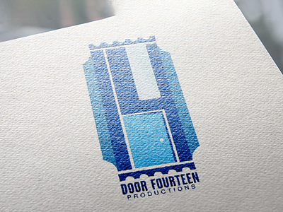 Door Fourteen Productions logo art artist brand brand identity branding graphic graphic artist graphic design graphic designer graphics logo logo design mark