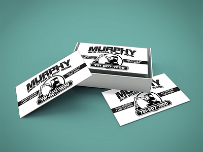Murphy Skid Steer Business Card brand brand identity branding business card design designs graphic graphic design graphic designer print print design product production production design