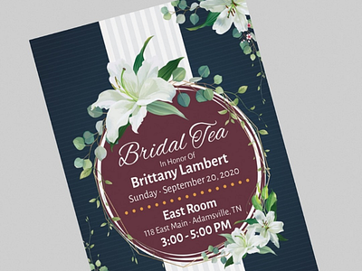 Bridal Tea Invitation