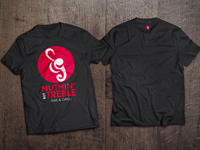 Nuthin But Treble T-shirt graphic art graphic design illustration logo design