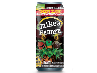 Mikes Harder Lemonade Design brand identity marketing product design