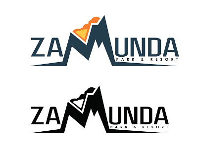 Zamunda Logo brand identity logo design symbol typography