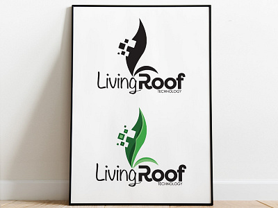 Living Roof Technology Logo Revamp art artist brand identity branding color color theory design graphic art graphic design graphics icon illustration illustrator logo logo design mock up symbol type typography vector