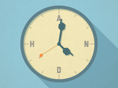 Hands of Time 30min challenge clock daniel fu illustration spiceworks time vectors