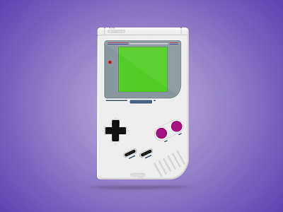 Gameboy classic design gameboy gaming illustrations ninetendo