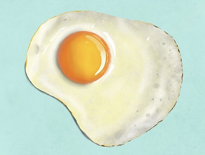 Sunny Side Up egg food food illustration illustration irish irish illustration procreate procreate app procreate art procreateapp