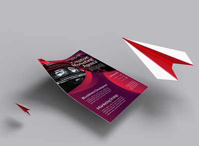 Mockup Flyer 3D animation branding design illustration logo mockup flyer 3d mockup flyer 3d sis ui ux vector