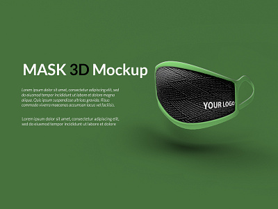 Mask 3D Mockup.