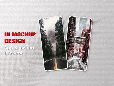 Phone Mockup Design brand dise graphics soccer typography ui
