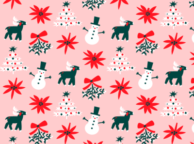 holiday vibes adobe illustrator christmas digital illustration illustration navidad reindeer snowman vector vector illustration vectorart