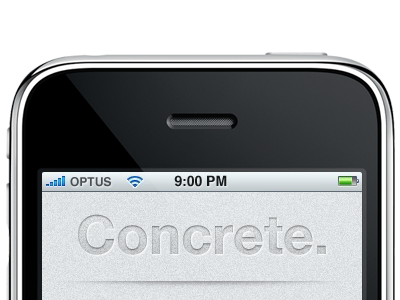 Concrete. Coming Soon.