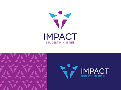 Impact Student Ministries Branding branding design graphic design logo