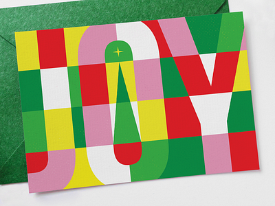 JOY Christmas Card