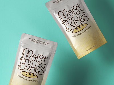 Moist Bakes Branding