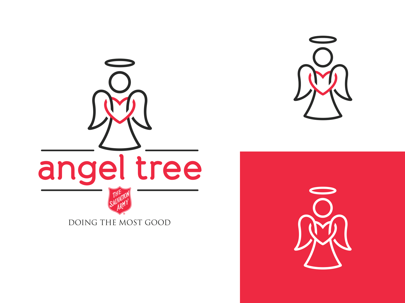 Salvation Army Angel Tree Branding by Rhonda Harshfield on Dribbble