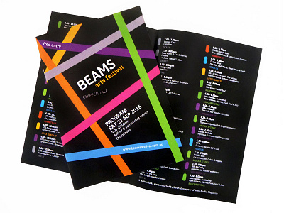 Beams Program Design graphicdesign