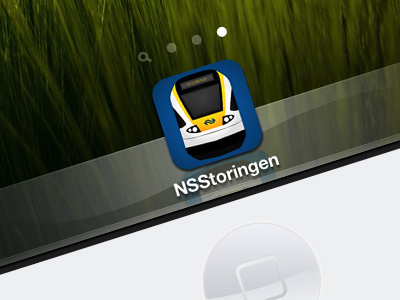 Nsstroingen App Icon app icon iphone nsstoringen
