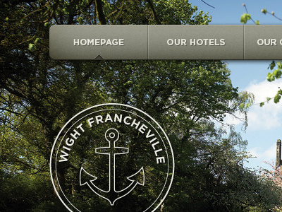 Hotel Website Header