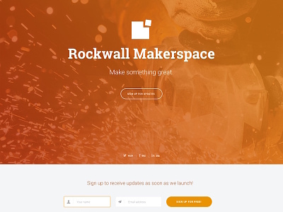 Rockwall Makerspace announcement logo makers makerspace rockwall texas website