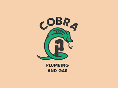Cobra animal brand identity illustration logo snake