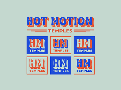 Temples band funky groovy hot motion music temples typography