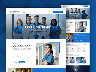 Medical Website design medical design web website design
