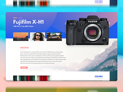 Fujifilm X-H1 Page