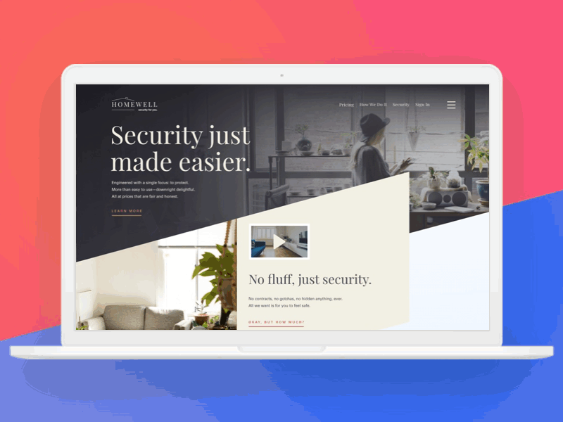 Home Security Website