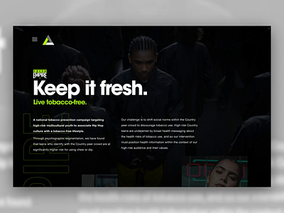 Rescue - Case Studies adobe xd ae after effects case studies case study fda fresh empire interface our work rescue rescue agency this free life tobacco free ui ux web xd
