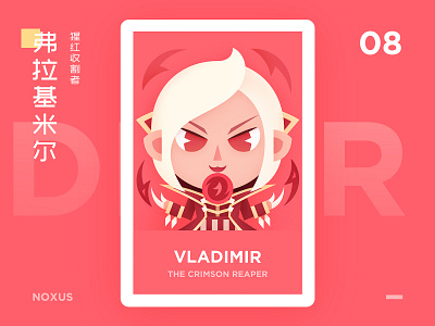 VLADIMIR branding cards design graphic graphical icon illustration logo lol typography