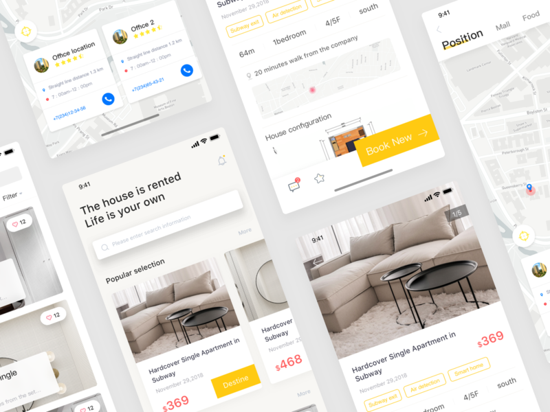 a rental application by yan dribbble dribbble application for renting