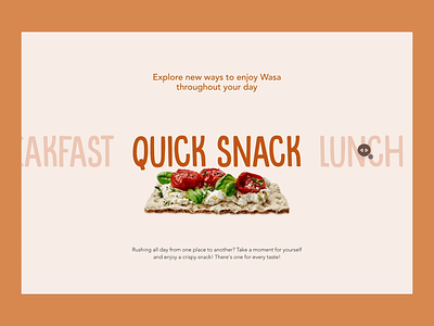 Wasa | Moments design food motion motion design ui ux visual design visual identity web design website