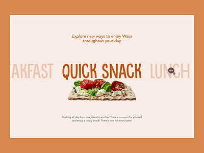 Wasa | Moments design food motion motion design ui ux visual design visual identity web design website