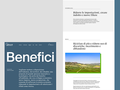 Green Circular District | Benefici design illustration motion motion design motion graphics suisse typo typography ui ux visual design visual identity web web design