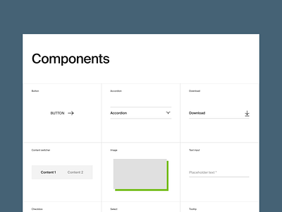 Green Circular District | Components