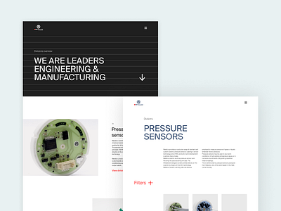 Metallux | Divisions design desktop digital design industry tech typography ui ux visual design visual identity web web design