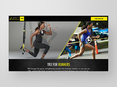 TRX Make It Personal Campaign