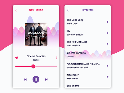 Daily UI #009 Music Player