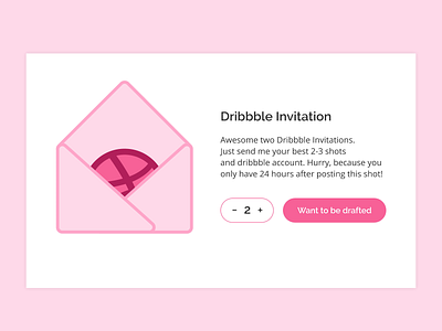 2 Dribbble Invites Giveaway dribbble invitation invite giveaway