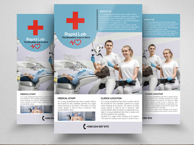 Medical Flyer Template business business flyer clean company medical flyer template