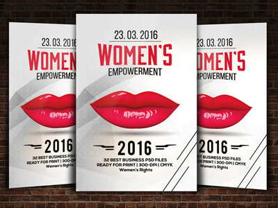 Women Day Flyer agency blue business business flyer clean company new year flyer template women day flyer