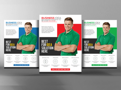 Corporate Business Flyer business business flyer clean company corporate business flyer mobile app flyer