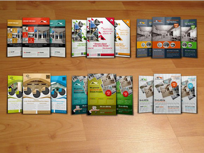 6 Real Estate Flyer Bundle 6 real estate flyer bundle agency blue business business corporate agency flyer business flyer clean company