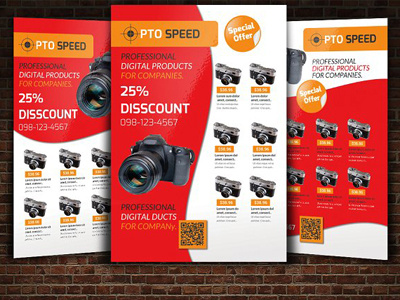 3 Layout Product Promotion Flyer 3 layout product promotion flyer agency blue business business corporate agency flyer business flyer clean company
