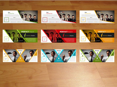 Pack of 3 Business Timelines