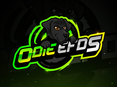 ODIE EFDS® ESPORTS LOGO branding design esports logo illustration logo mascot mascot character